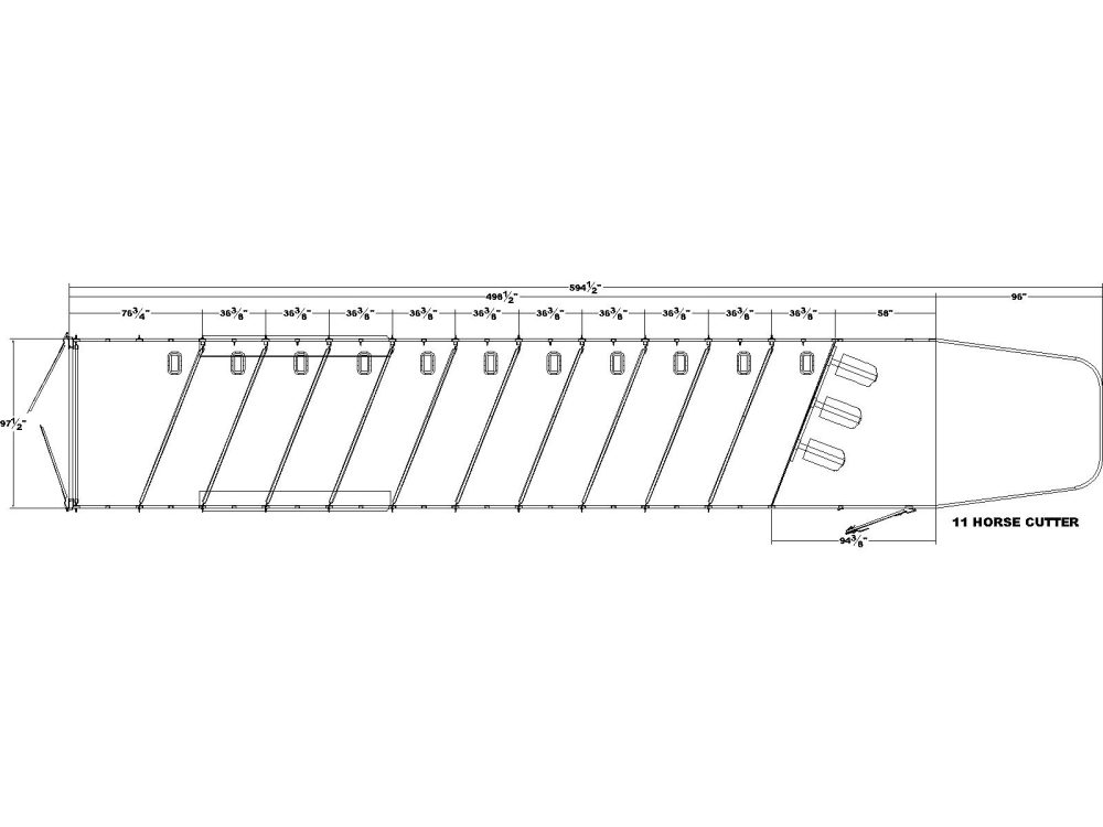 11 Horse Cutter floor plan