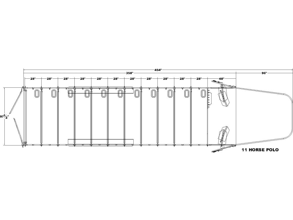 11 Horse Polo floor plan