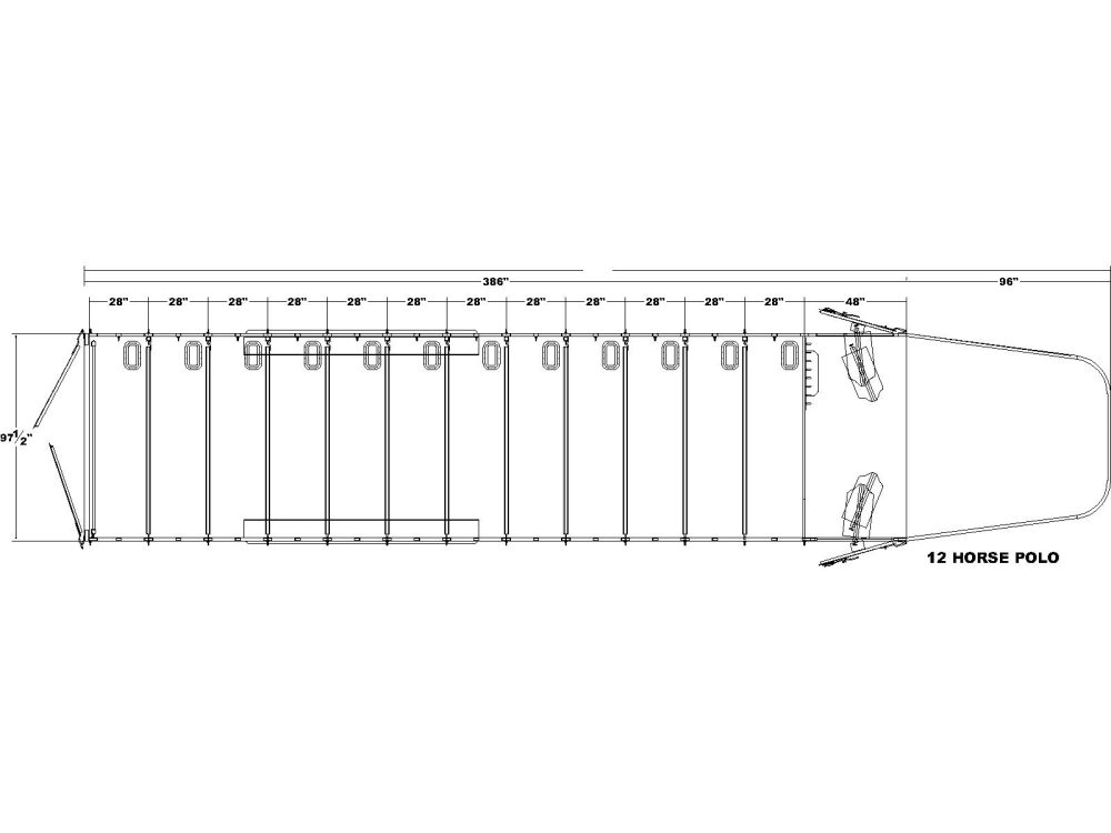 12 Horse Polo Floor plan