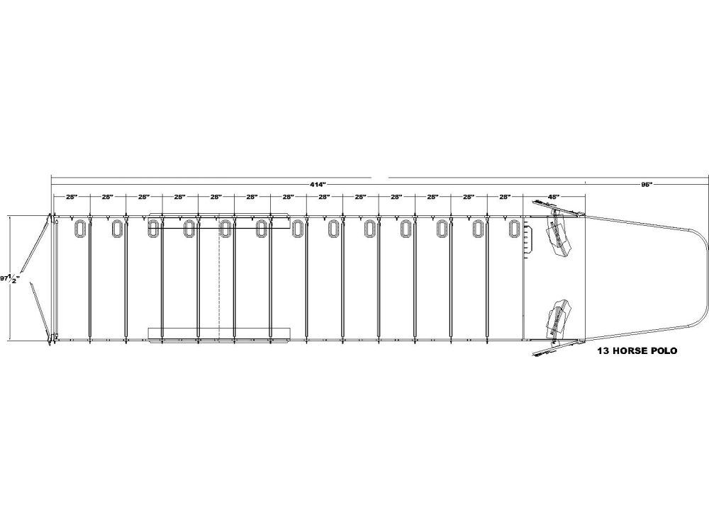 13 Horse Polo Floor plan