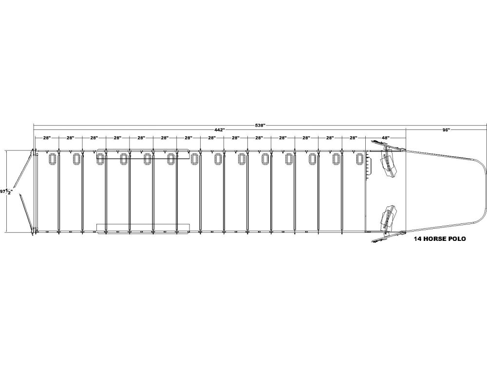 14 Horse Polo Floor plan