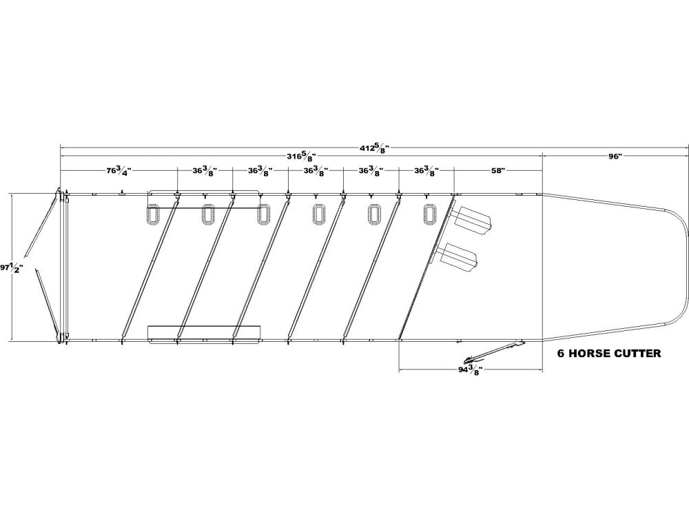 6 Horse Cutter floor plan