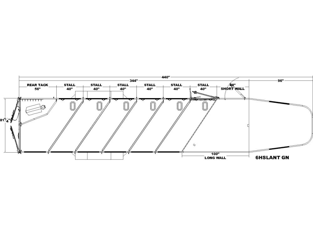6 Horse Slant Load GN Heritage floor plan