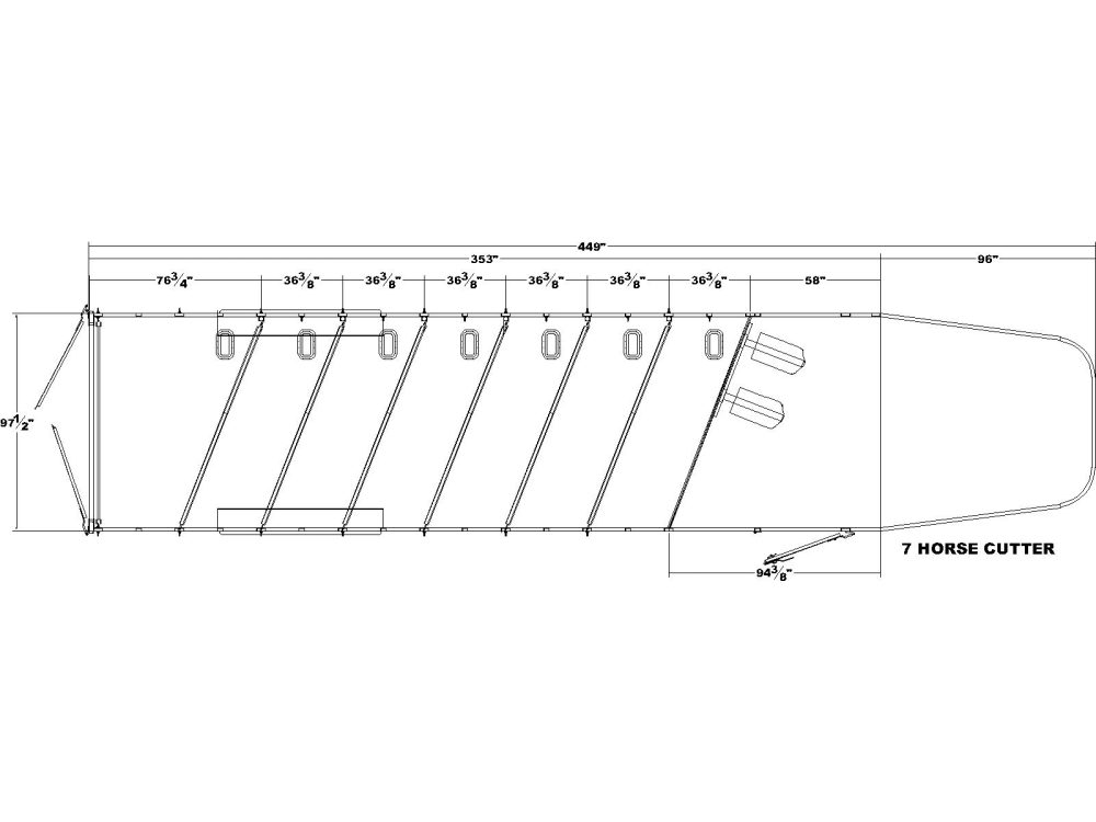 7 Horse Cutter floor plan
