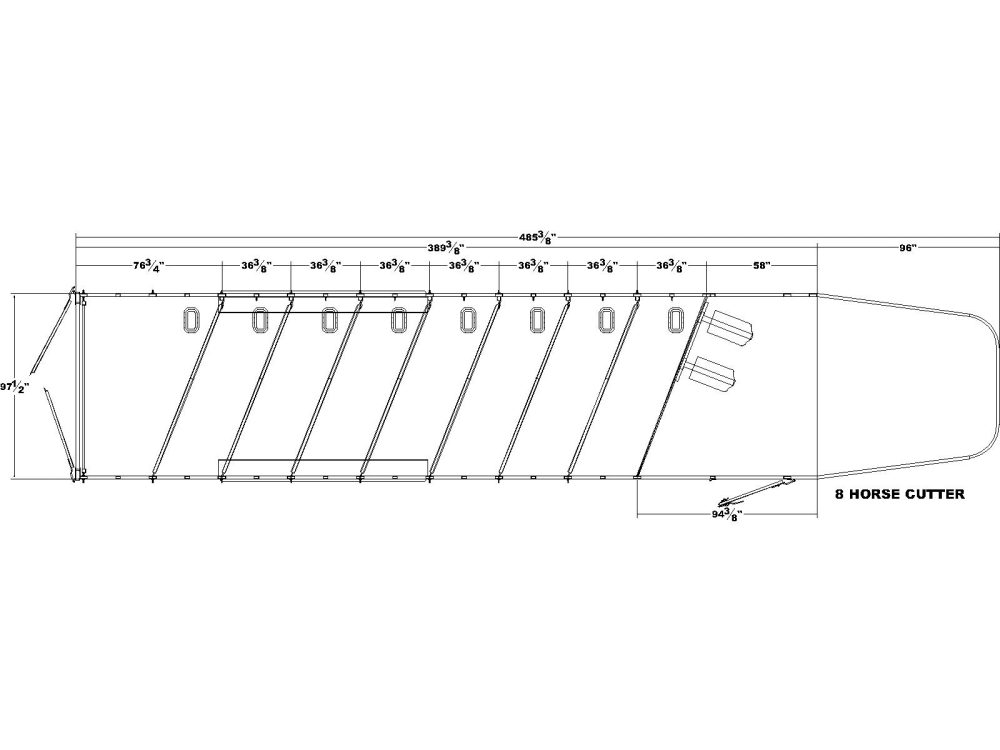 8 Horse Cutter floor plan