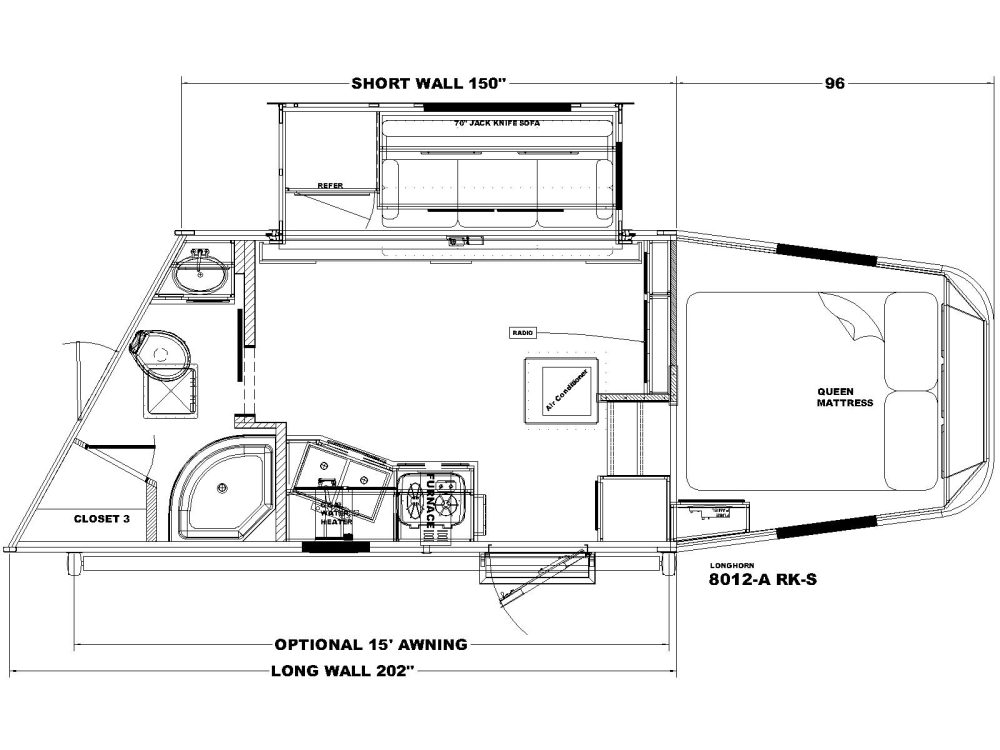 8012-A-RK-S Floor plan