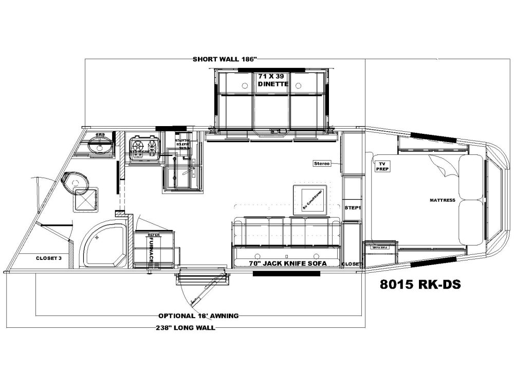 8015 RK-DS Floorplan