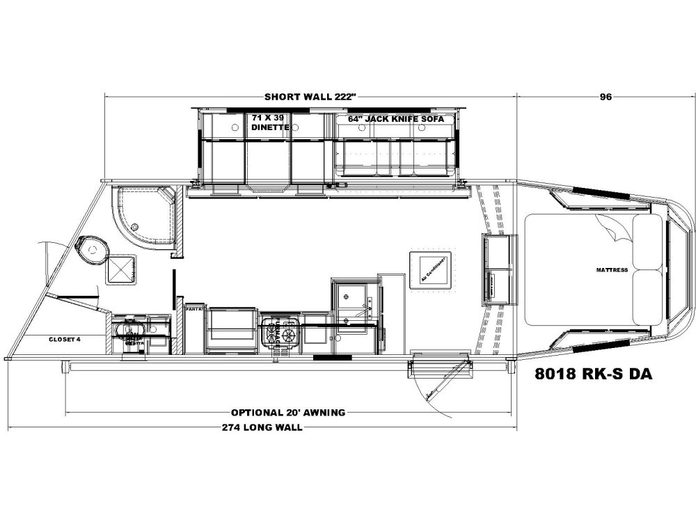 8018 RK-S DA Floorplan