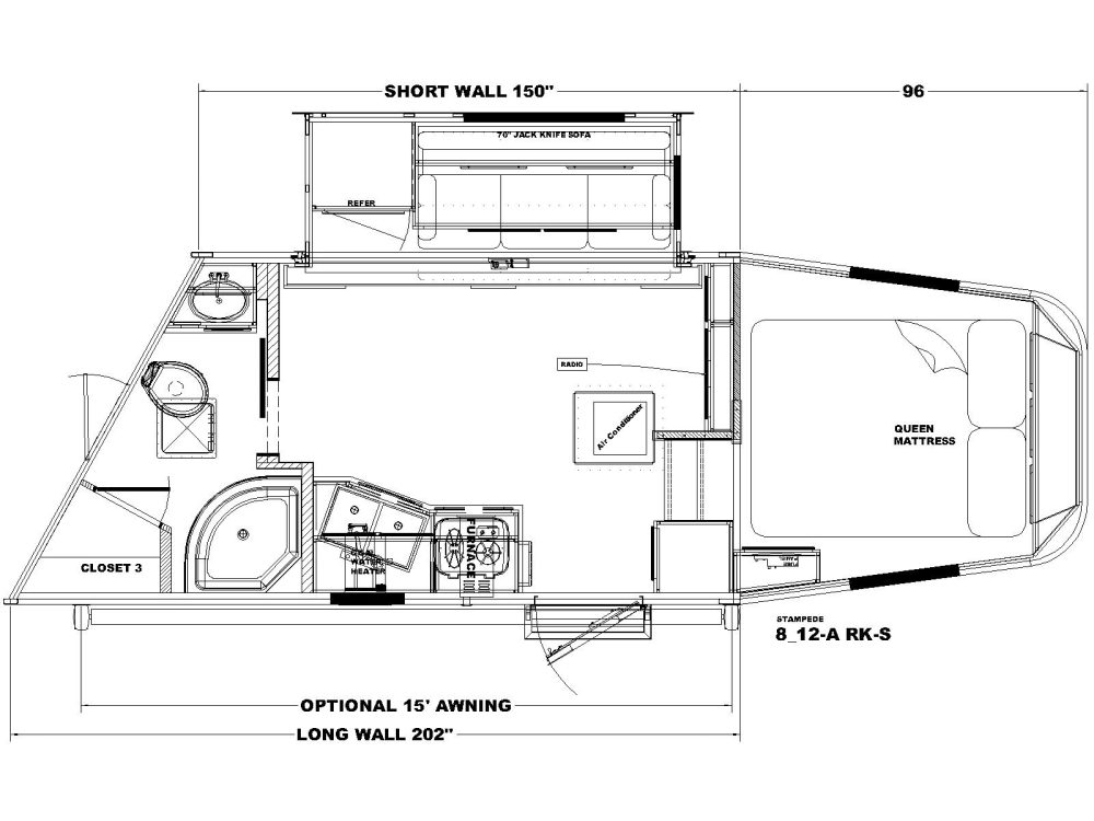 8312-A RK-S Floor plan